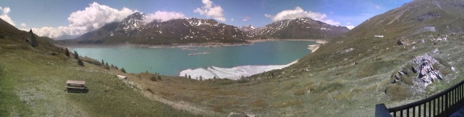 Lac du Mont-Cenis le 14 juin 2012